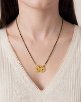 Twin Lakshmi Coin Mangalsutra
