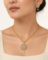 Sunburst Drop Pendant Set