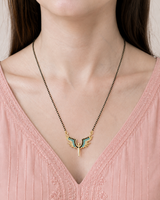 Peacock Wing Mangalsutra