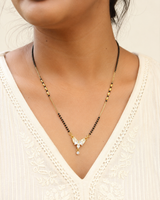 Floral Spark Drop Mangalsutra